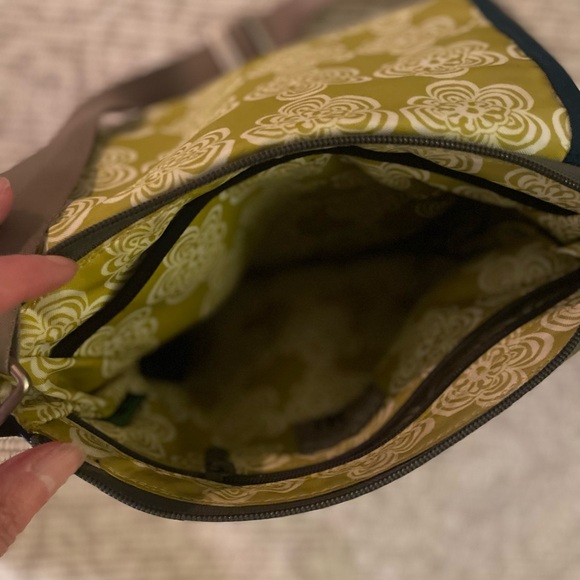 Teal Leather Tote Bag - Picture 3 of 6